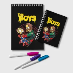 Блокнот Simpsons - the boys 