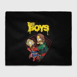 Плед 3D Simpsons - the boys 
