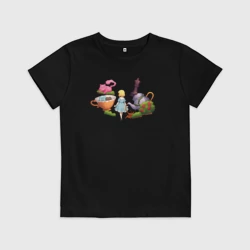 Детская футболка хлопок Погружение в Страну чудес