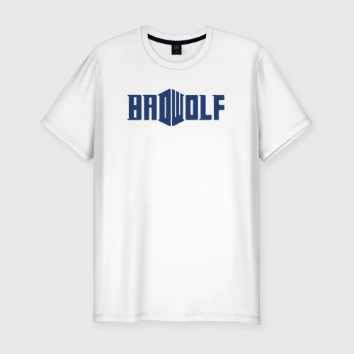 Мужская футболка хлопок Slim Badwolf