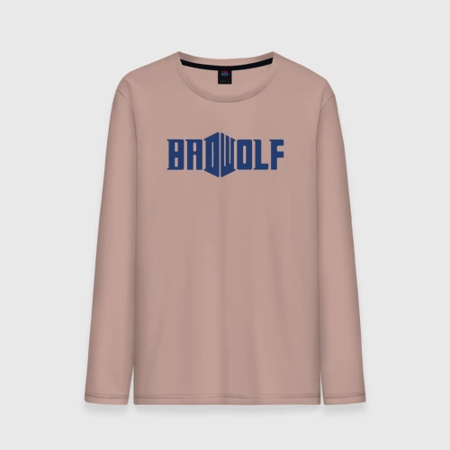 Мужской лонгслив хлопок Badwolf