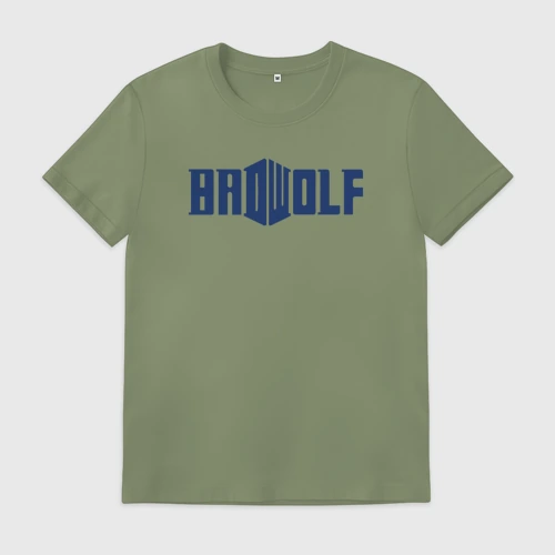 Мужская футболка хлопок Badwolf