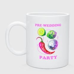 Кружка керамическая Pre-wedding party