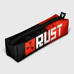 Пенал школьный 3D Rust logo
