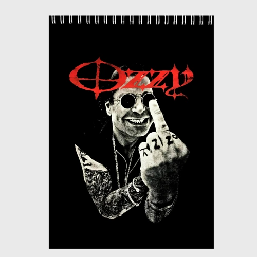Скетчбук Ozzy фак
