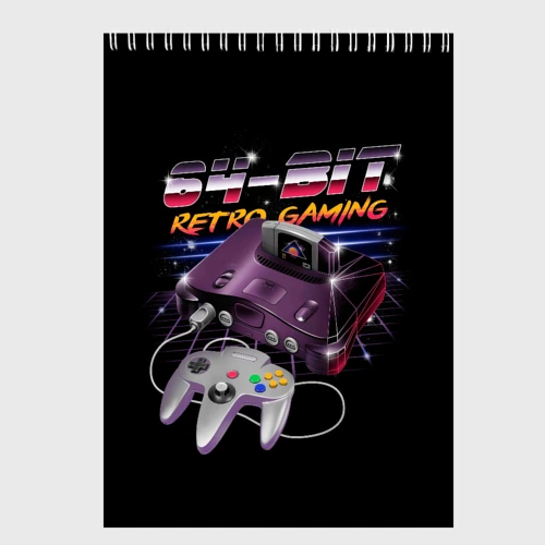 Скетчбук Nintendo retro gaming 