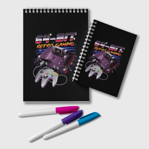 Блокнот Nintendo retro gaming