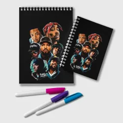 Блокнот Rap singers