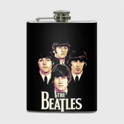Фляга The Beatles faces 