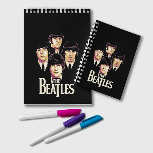 Блокнот The Beatles faces