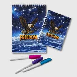 Блокнот Freedom - орел разрывает цепи