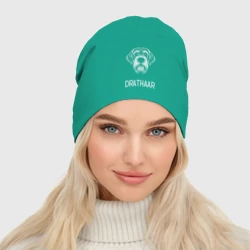 Женская шапка демисезонная Дратхаар в урбанистическом стиле - фото 2