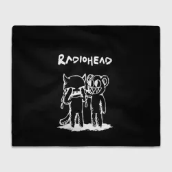 Плед 3D Radiohead bear and minotaur