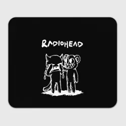 Прямоугольный коврик для мышки Radiohead bear and minotaur