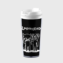 Термокружка-непроливайка Radiohead bear and minotaur