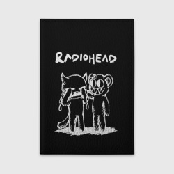 Обложка для автодокументов Radiohead bear and minotaur