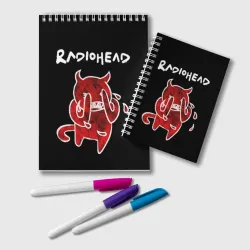 Блокнот Radiohead red minotaur 