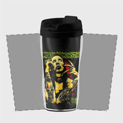 Термокружка-непроливайка Marilyn Manson tattoo - фото 2