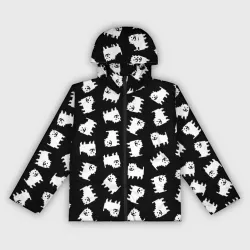 Женская ветровка 3D Annoying dog pattern - Undertale