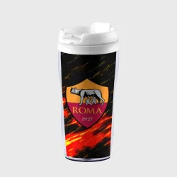 Термокружка-непроливайка Romo огненные штрихи