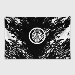 Флаг-баннер Inter белые штрихи красок