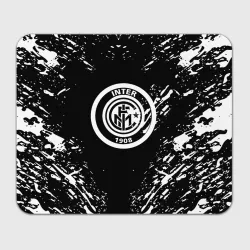 Прямоугольный коврик для мышки Inter белые штрихи красок
