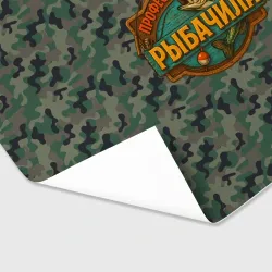 Бумага для упаковки 3D Профессиональный  рыбачила  - фото 2