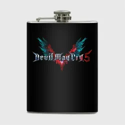 Фляга Devil may cry 5 лого