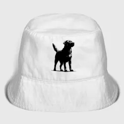 Детская панама хлопок Лабрадор черный