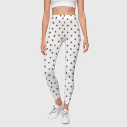 Леггинсы 3D С клещами - патерн - фото 2