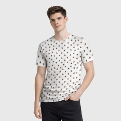 Мужская футболка 3D С клещами - патерн - фото 2