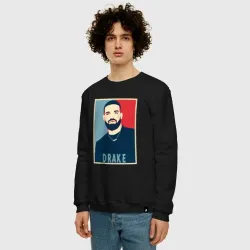 Мужской свитшот хлопок Rap Drake - фото 2