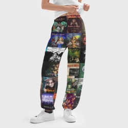 Женские джоггеры оверсайз 3D Король и Шут - обложки альбомов и песен - фото 2