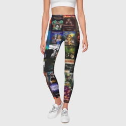 Леггинсы 3D Король и Шут - обложки альбомов и песен - фото 2