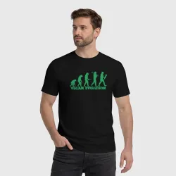 Мужская футболка хлопок Vegan evolution - фото 2