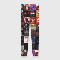 Леггинсы 3D Алиса - обложки альбомов и песен