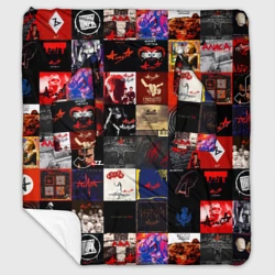 Плед с рукавами Алиса - обложки альбомов и песен