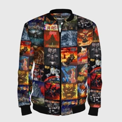 Мужской бомбер 3D Ария - обложки альбомов и песен