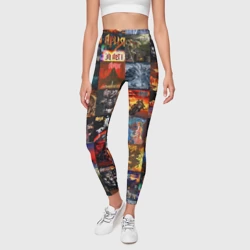 Леггинсы 3D Ария - обложки альбомов и песен - фото 2