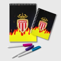 Блокнот Monaco огненный стиль
