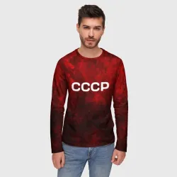 Мужской лонгслив 3D Советский Союз Социалистических Республик - СССР - фото 2