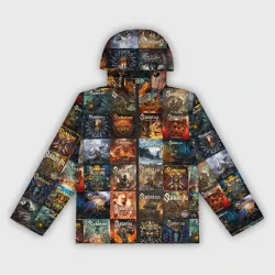Женская ветровка 3D Sabaton - обложки альбомов и песен