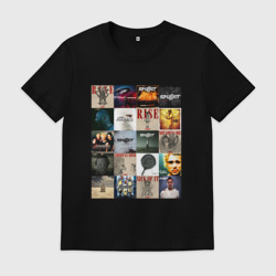 Мужская футболка хлопок Skillet - обложки