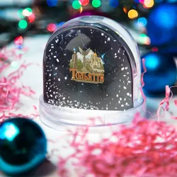 Игрушка Снежный шар Тольятти Самарская область - фото 2