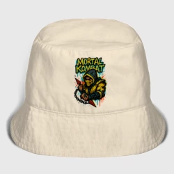 Женская панама хлопок Mortal Kombat Scorpion