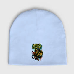 Женская шапка демисезонная Mortal Kombat Scorpion