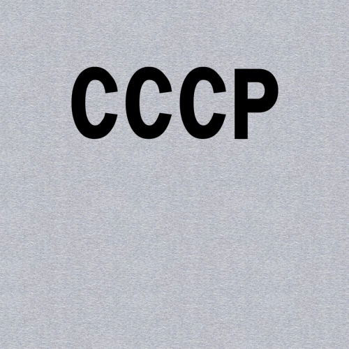 Мужской свитшот хлопок с принтом СССР союз советских социалистических республик свитер, фото на моделе #1