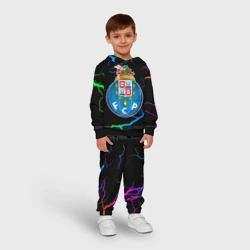 Детский костюм с толстовкой 3D Porto неоновые молнии - фото 2