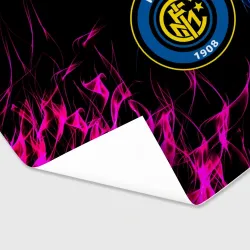 Бумага для упаковки 3D Inter неоновое пламя - фото 2