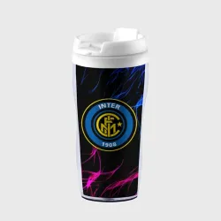 Термокружка-непроливайка Inter неоновое пламя